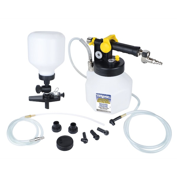 Prem Pneumatic Air Operated Brake and Clutch Bleeding Kit, Var Control Thumb Throt, Quick Connect Co